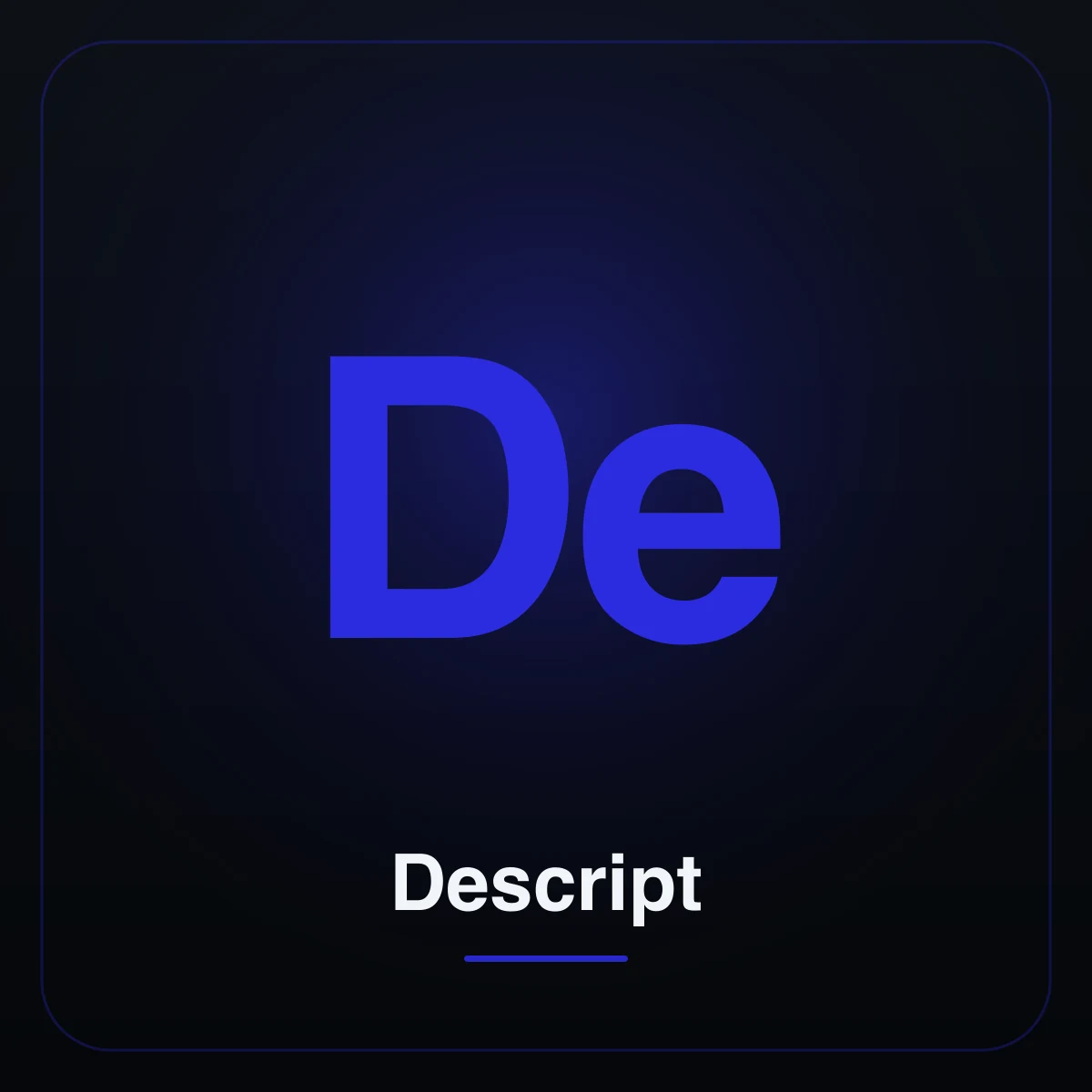 خرید اکانت دیسکریپت — Descript
